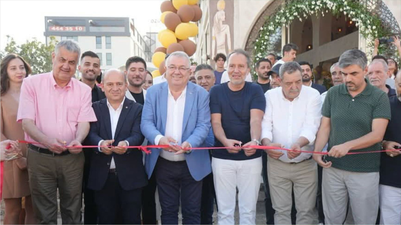 Fatih Erbakan Edremit'te Açılışa Katıldı
