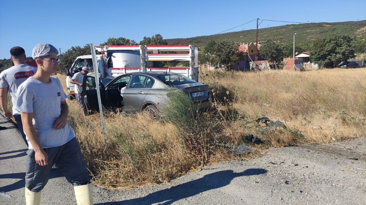 Balıkesir’de trafik kazası: 3 yaralı