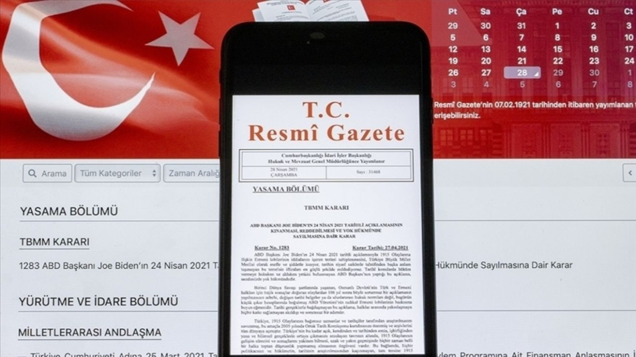 Hakem Kurulu Kararı Resmi Gazete’de