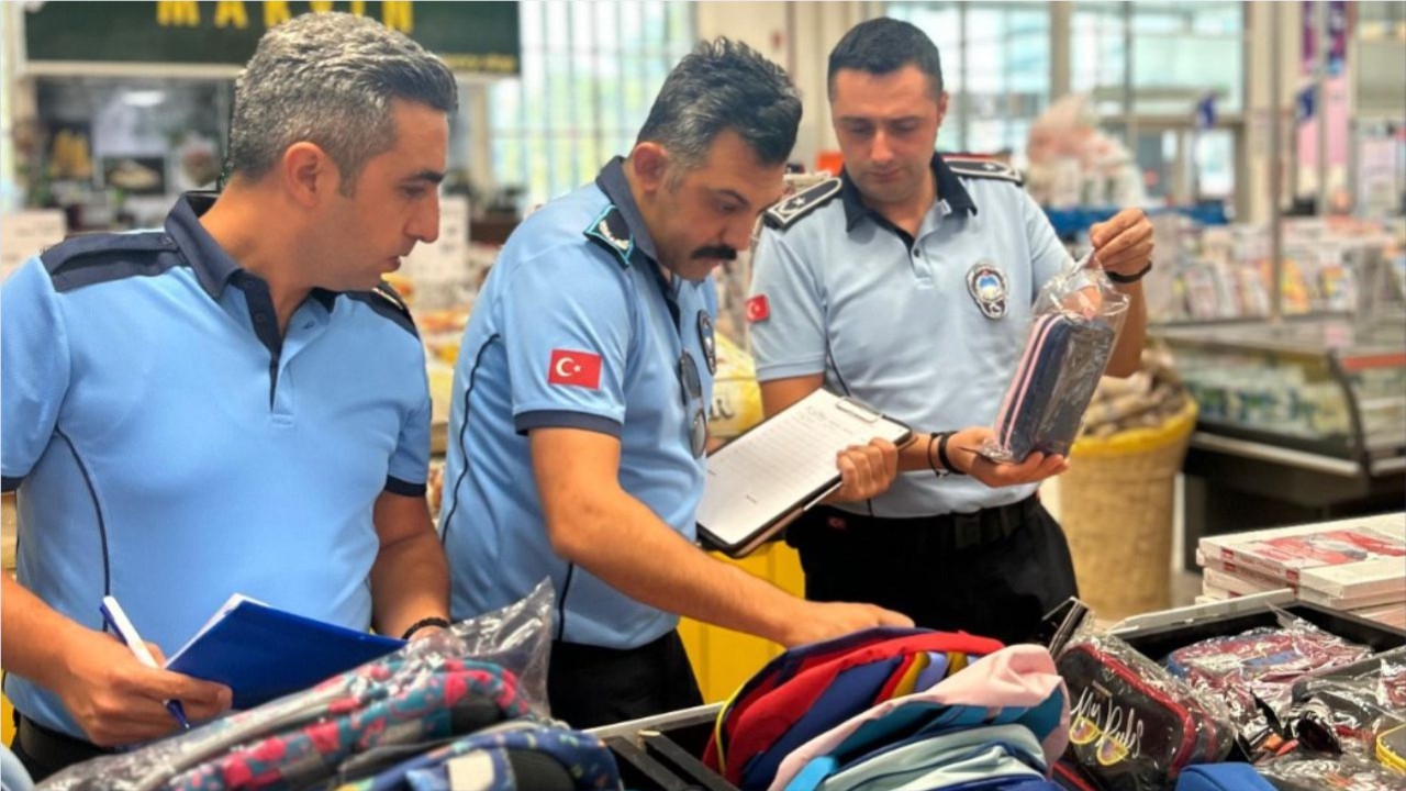 Zabıtadan yeni eğitim öğretim yılı öncesi sıkı denetim