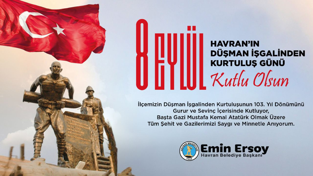 Havran’ın Kurtuluşunun 103. Yıl Dönümü Kutlandı