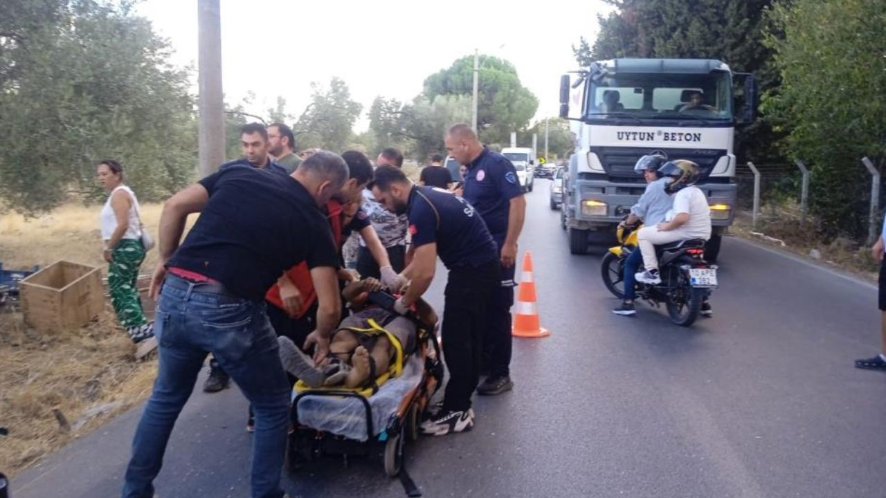 Edremit’te Korkunç Kaza: Elektrik Direğine Çarptı