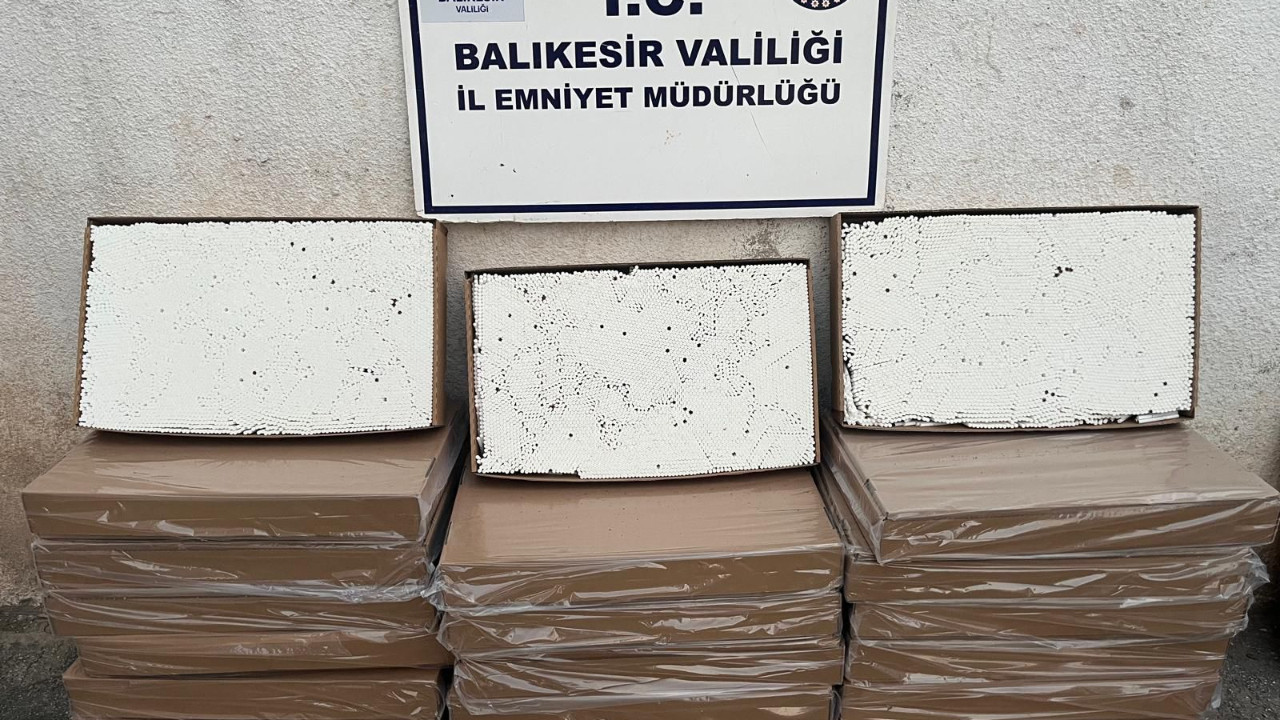 Edremit KOM’dan Sigara Operasyonu