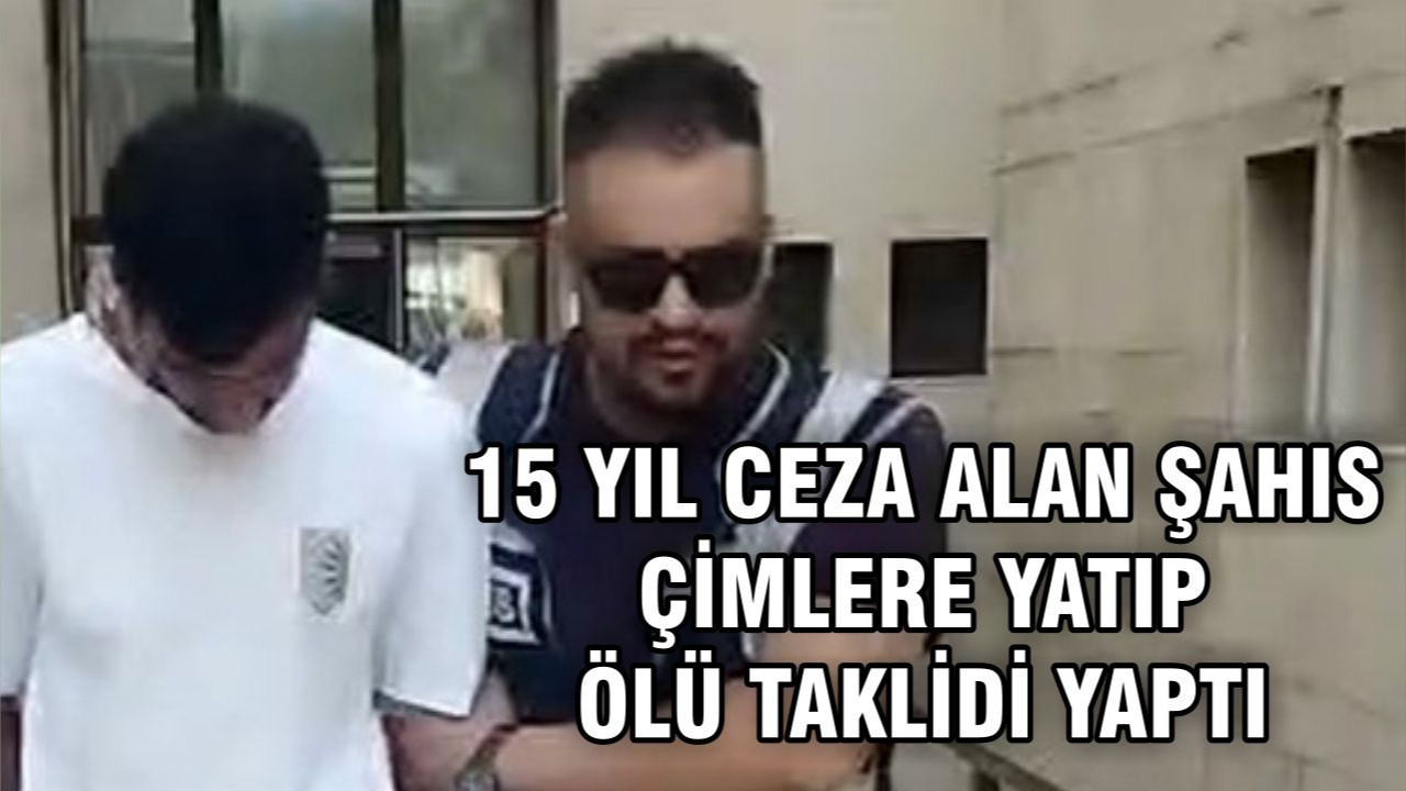 Polisi Görünçe Çimlere Uzandı: Ölü Taklidi Yaptı !
