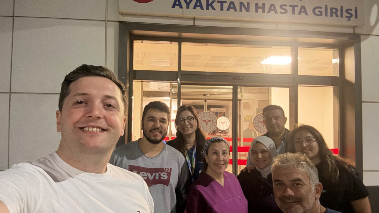 Balıkesir'in Hastane Koridorlarında Sıradışı Fotoğraf