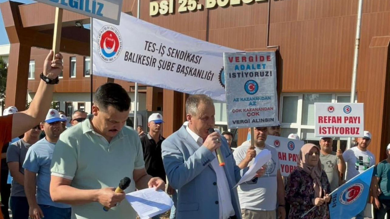 Tes-İş Sendikası Balıkesir Şubesi’nden “Vergide Adalet” Çağrısı