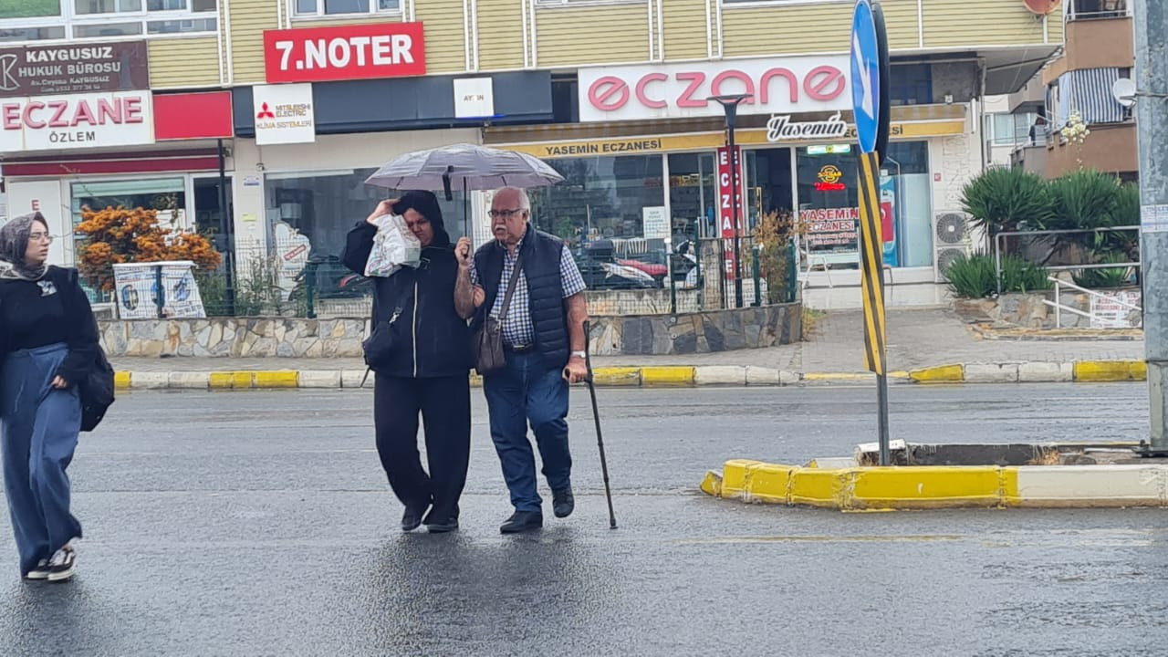 Altınoluk’ta Yağmur Sevinci