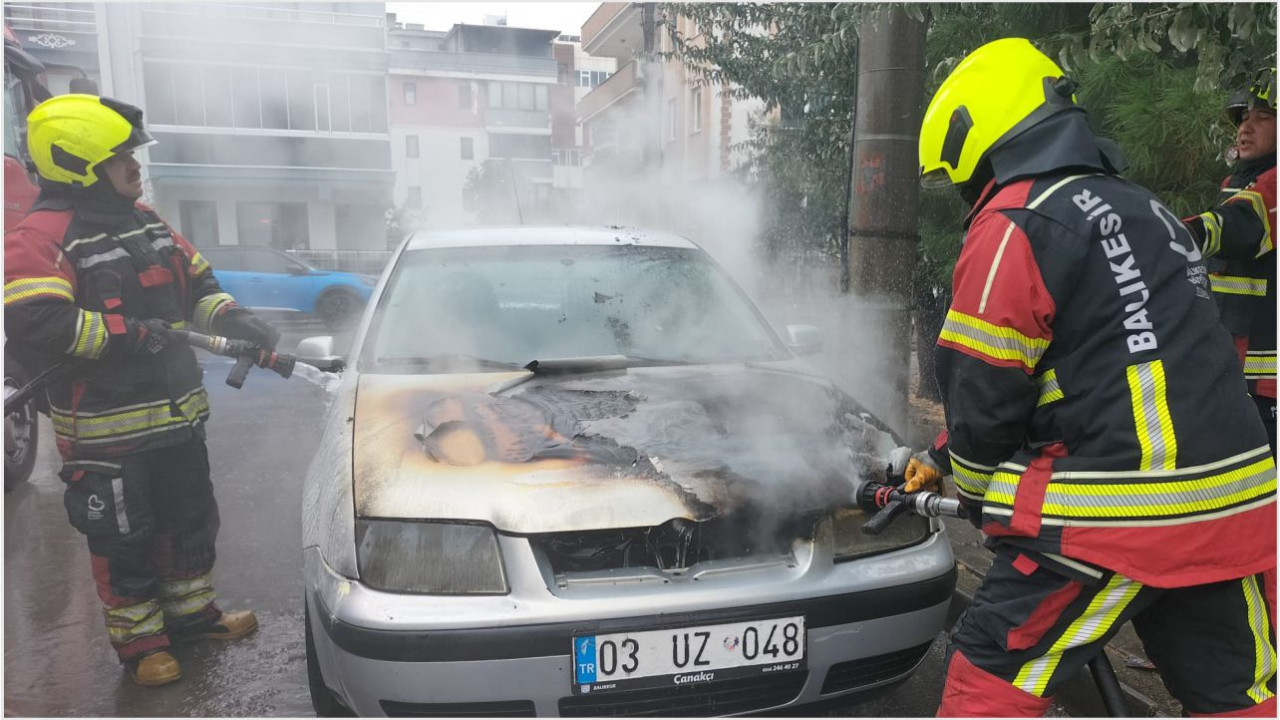 Balıkesir’de Sokakta Korku Dolu Anlar!