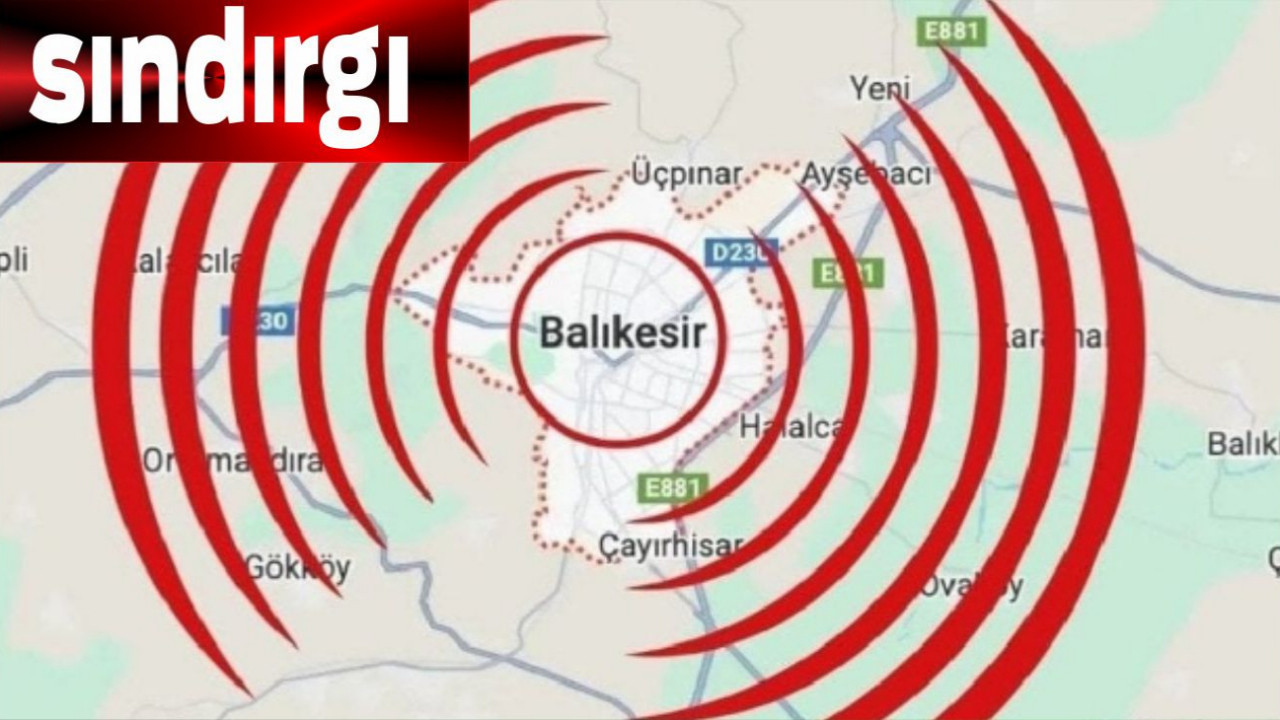 Sındırgı ve çevresinde gün boyu küçük şiddetli depremler kaydedildi