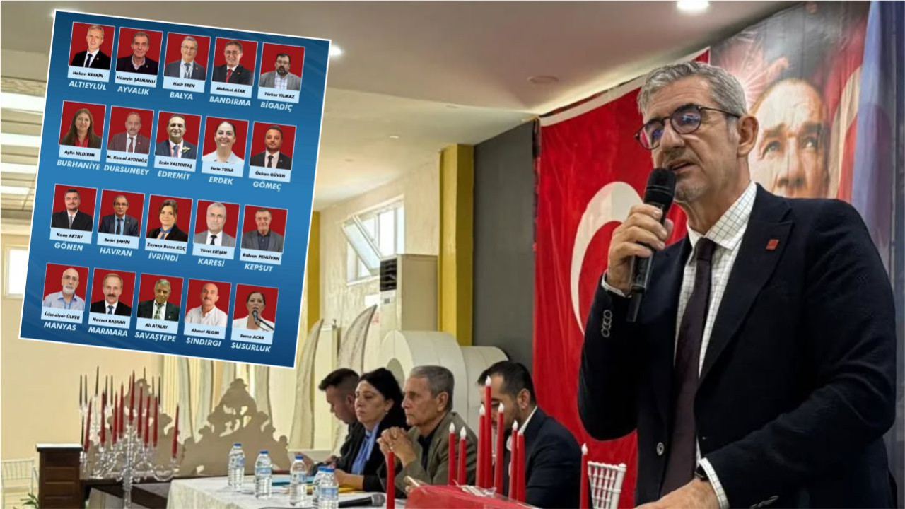 CHP Balıkesir’de İlçe Başkanlığı Seçim Sonuçları