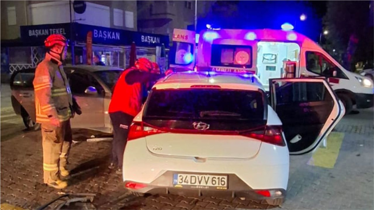 Edremit Akçay Altınkum'da Kaza 2 Yaralı