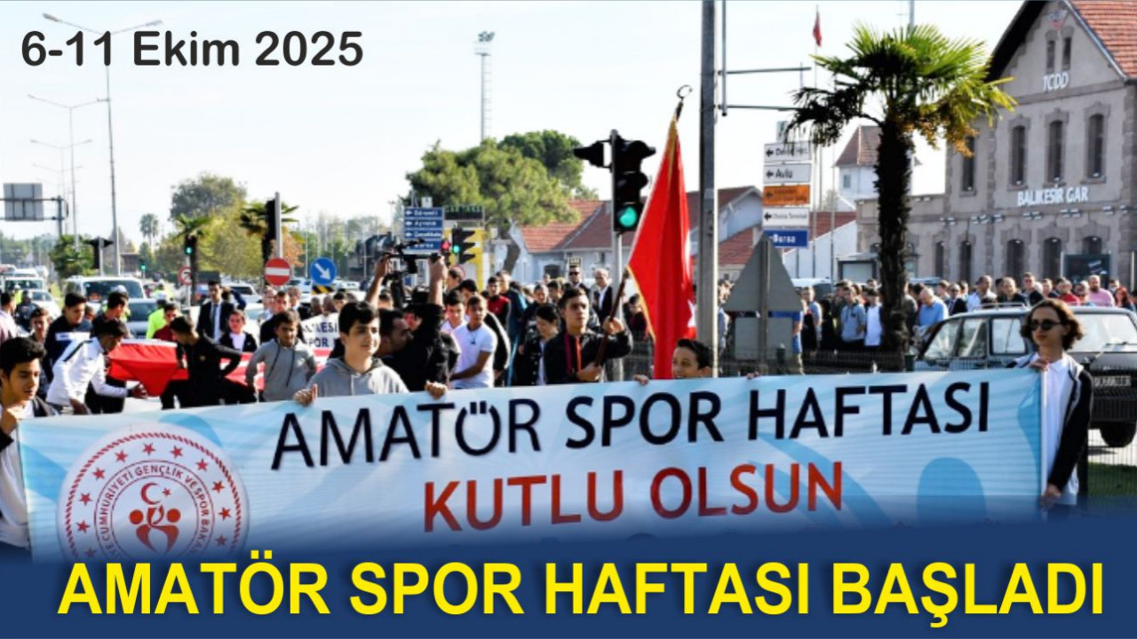 Balıkesir’de ’Amatör Spor Haftası’ başladı