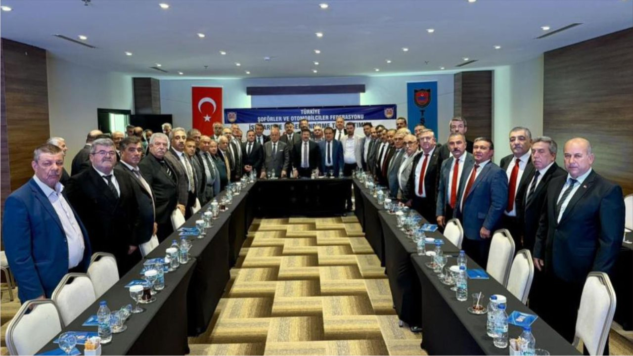 Balıkesir Ulaşım Esnafı TŞOF Bölge Toplantısında