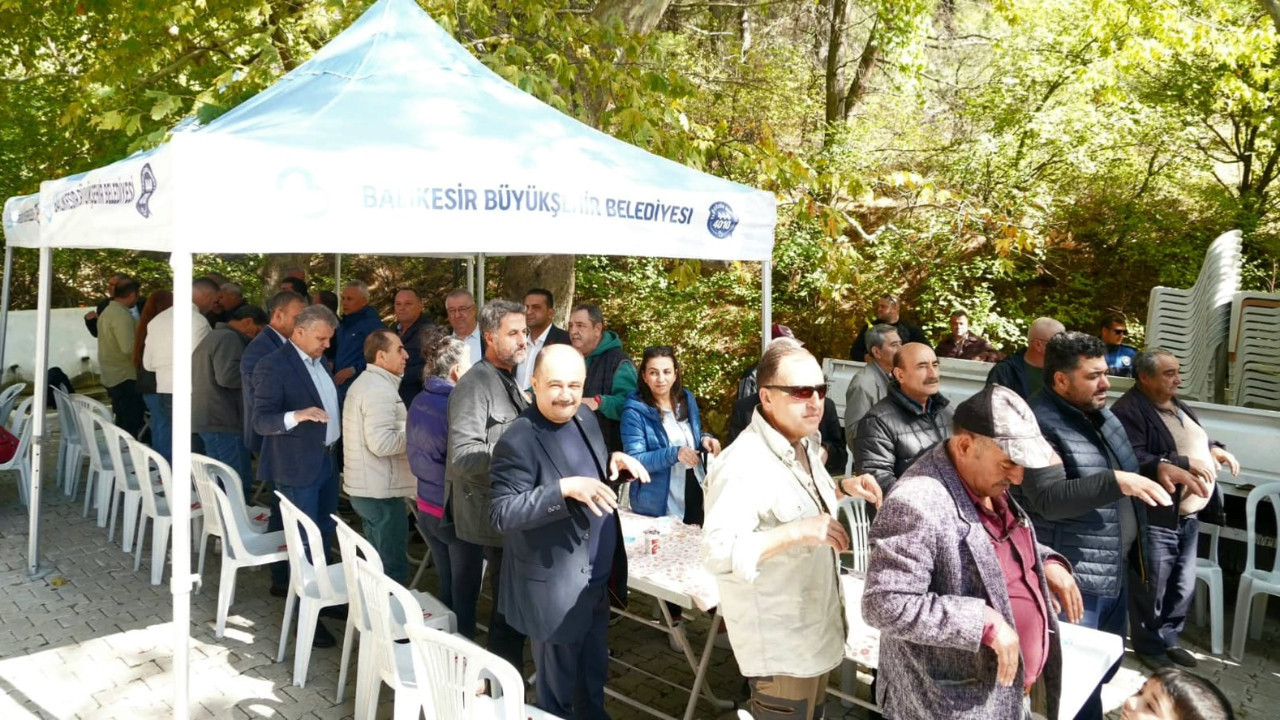 Edremit'te Yağmur Duası, Bereket Sofrasında Buluştu
