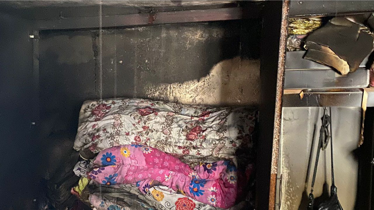 Yüreğil’de ev, Çaygören’de araç yangını