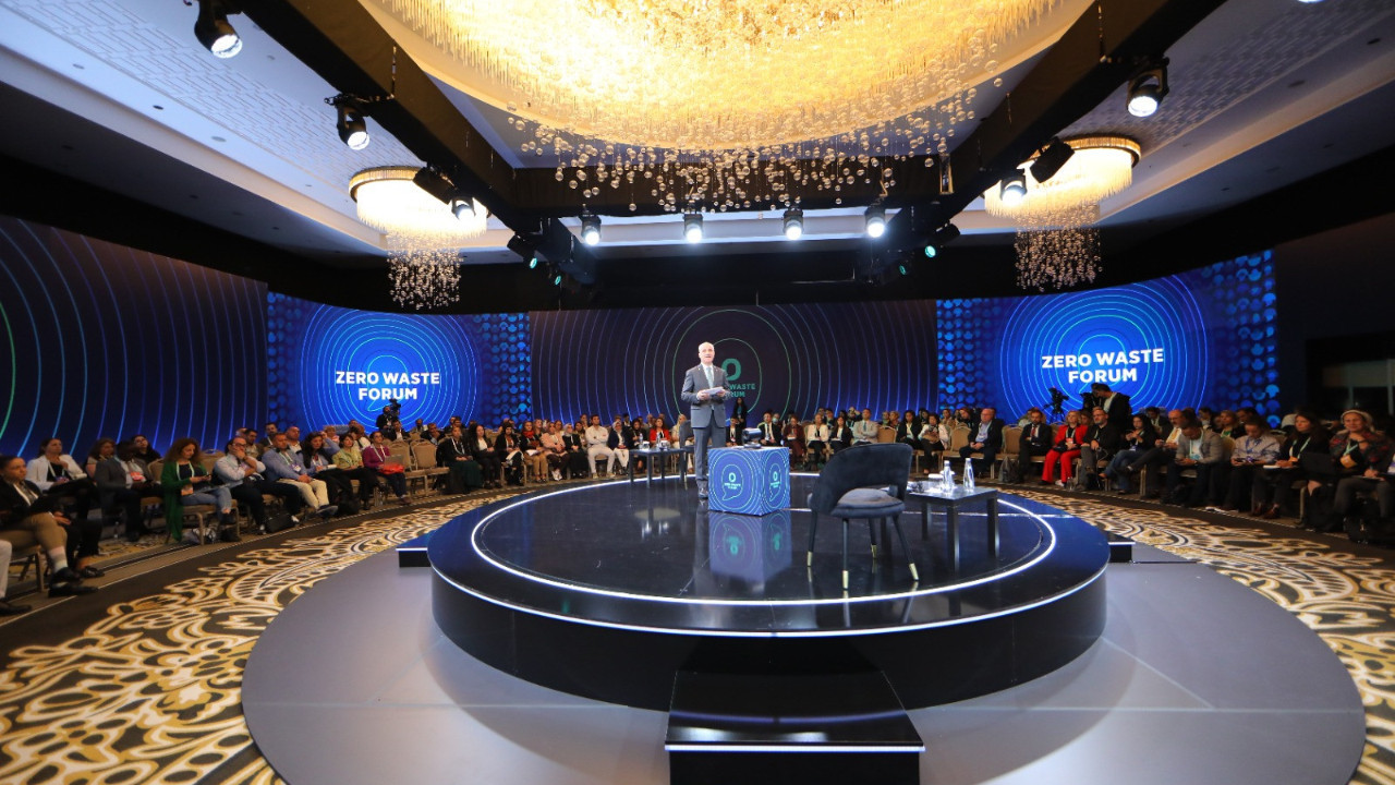 YÖK Başkanı Özvar, "Uluslararası Sıfır Atık Forumu"nda konuştu: