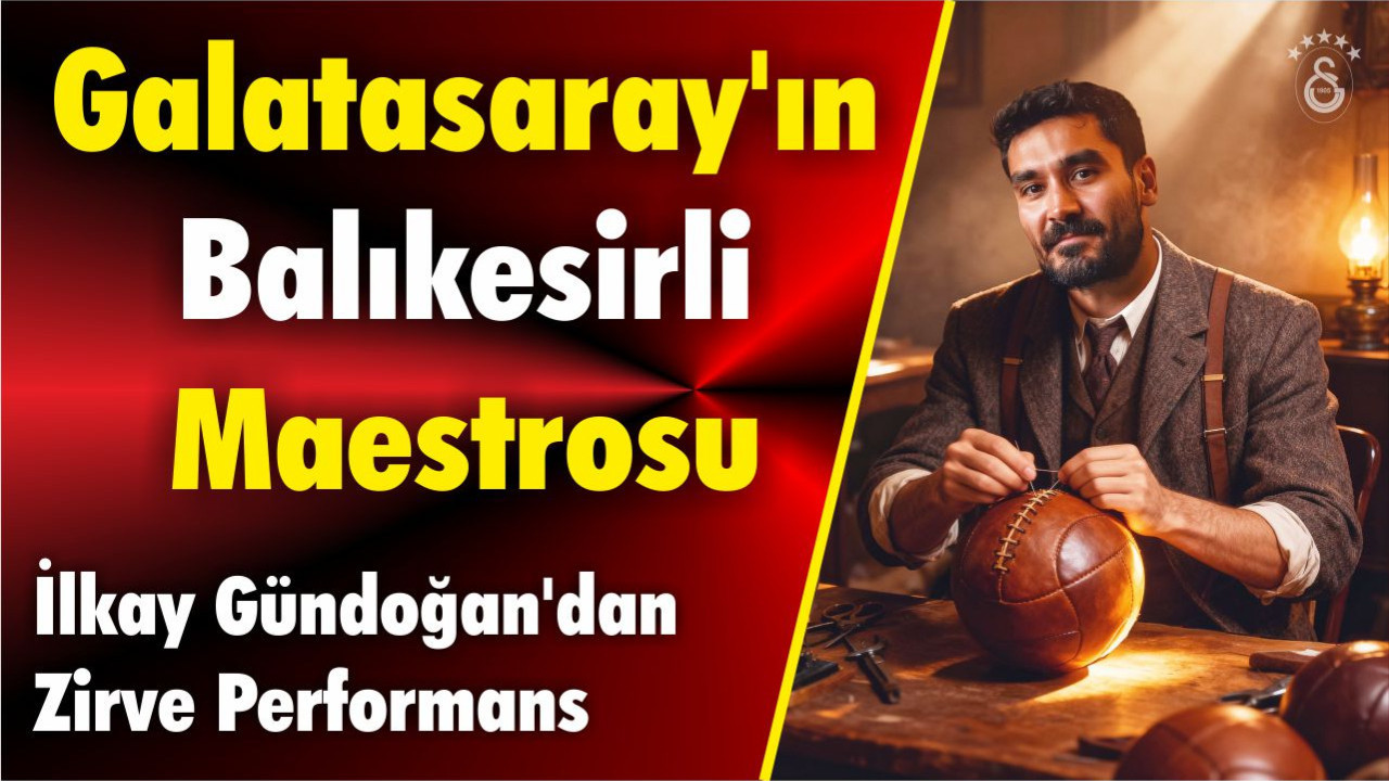 Galatasaray'ın Balıkesirli Maestrosu: İlkay Gündoğan'dan Zirve Performans
