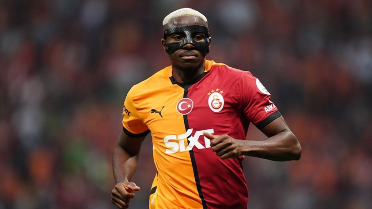 Osimhen'den Gol Yıldırım Gibi Geldi! Galatasaray 1-0 Önde