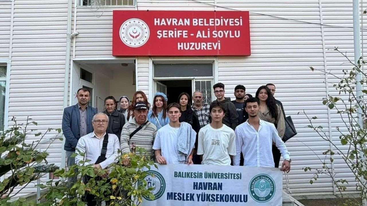 Havran MYO Öğrencilerinden Anlamlı Ziyaret