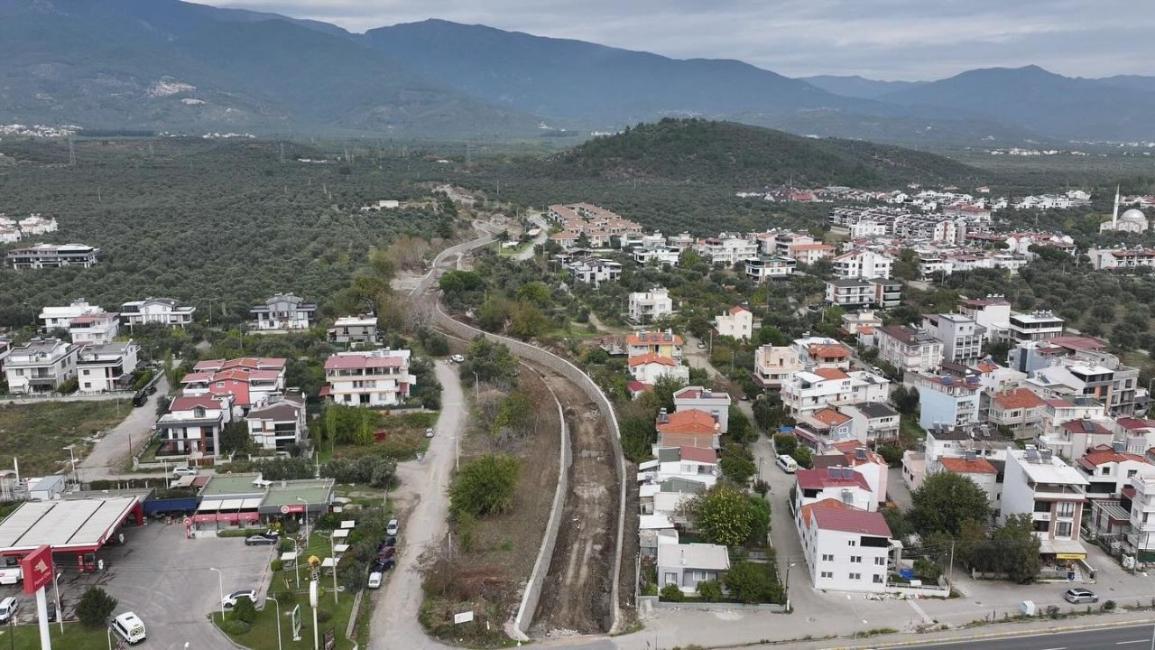 Edremit'te Dev Taşkın Koruma Projesi! Güre Mahallesi Taşkınlardan Korunuyor