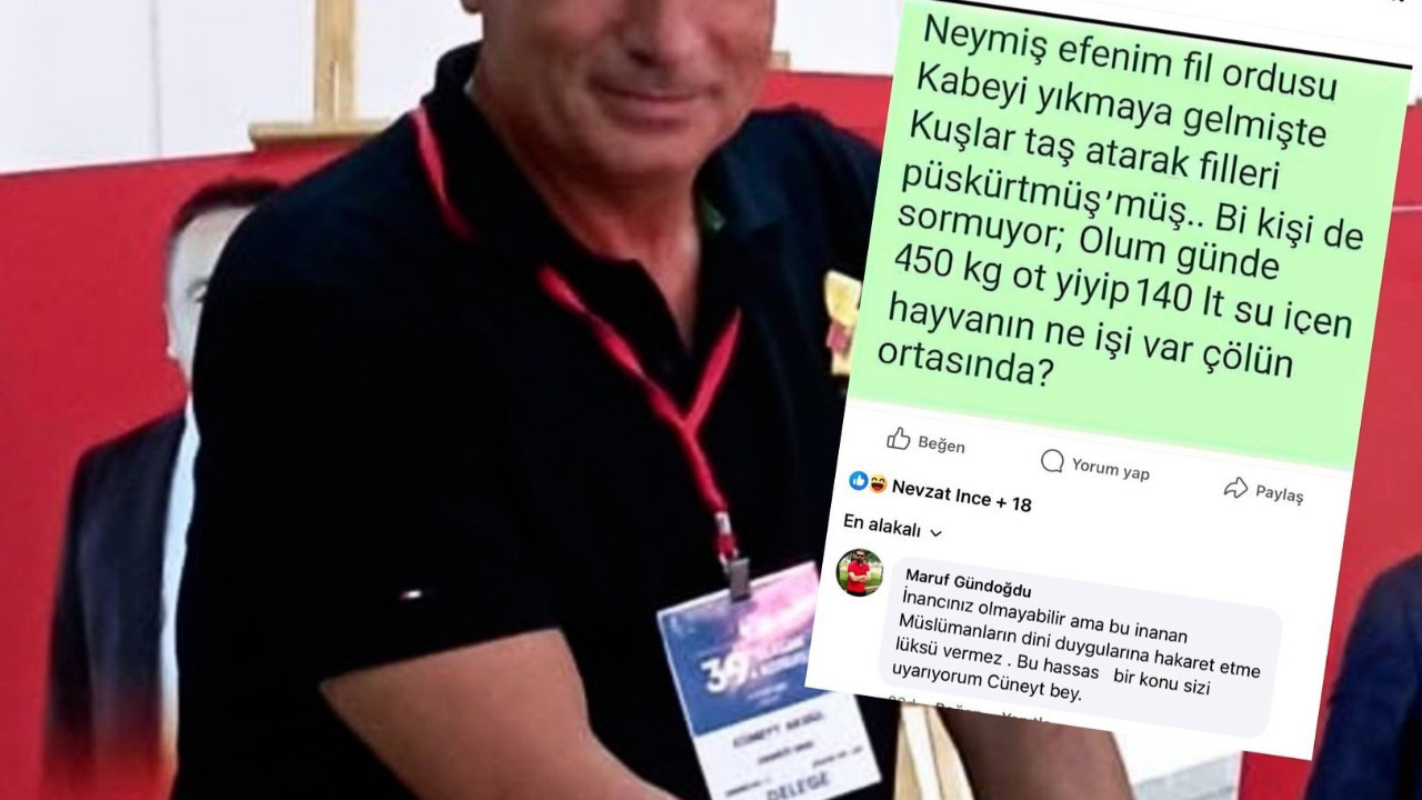 CHP'li mahalle sorumlusu" Fil Suresi "Paylaşımı Yaptı: Alay Etti!