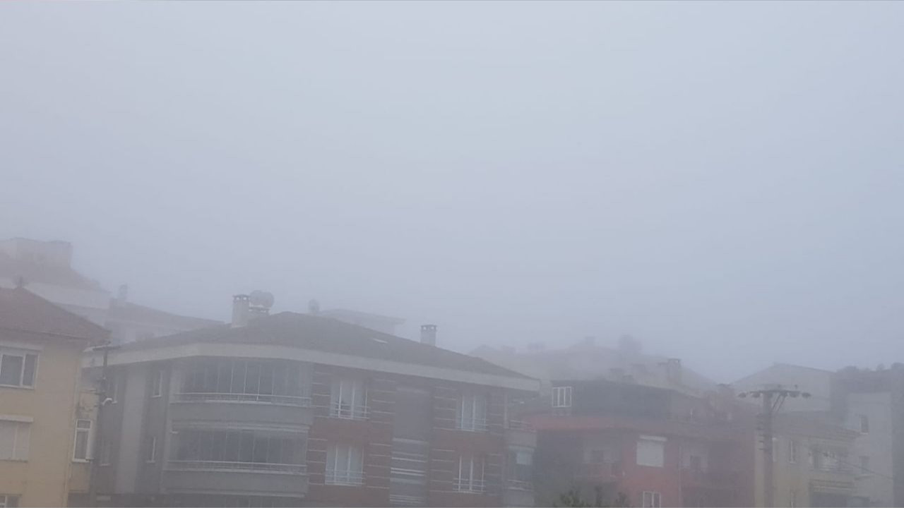 Balıkesir’de Sabah Yoğun sis etkili oluyor