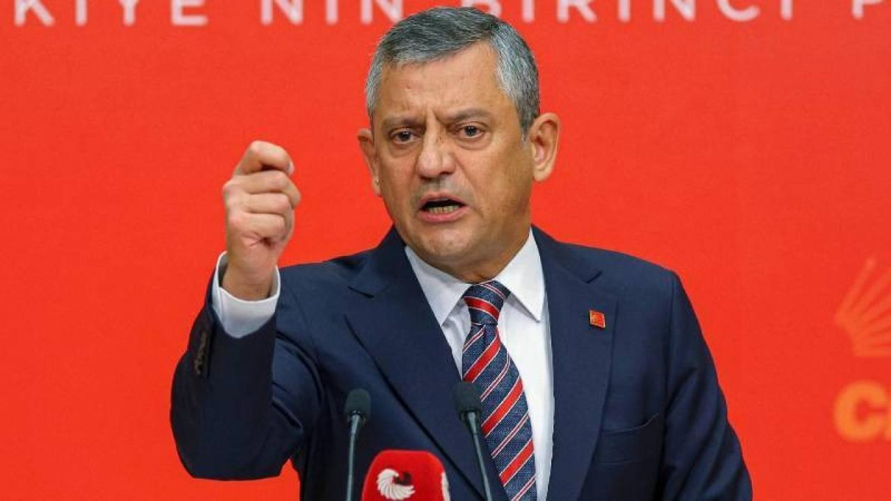 Özgür Özel’in konuşması ihbar sayıldı: Yasadışı bahis iddiasına soruşturma başlatıldı