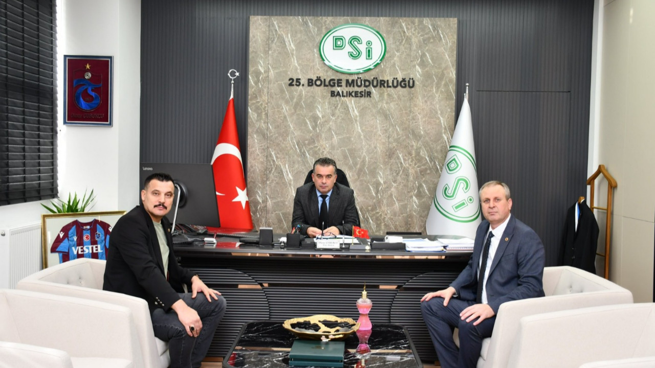 TES-İŞ Başkanı Ulutaş’tan DSİ 25. Bölge Müdürü Çubukcu’ya Ziyaret