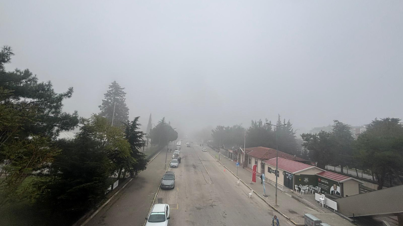 Balıkesir Sis Denizine Döndü