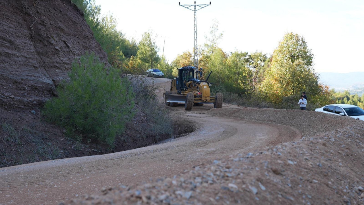Büyükşehir kırsal mahalle yollarını asfalta kavuşturuyor
