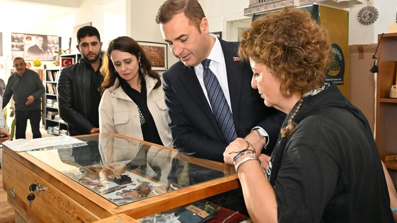 Başkan Akın'dan Antandros Antik Kenti'ne ziyaret