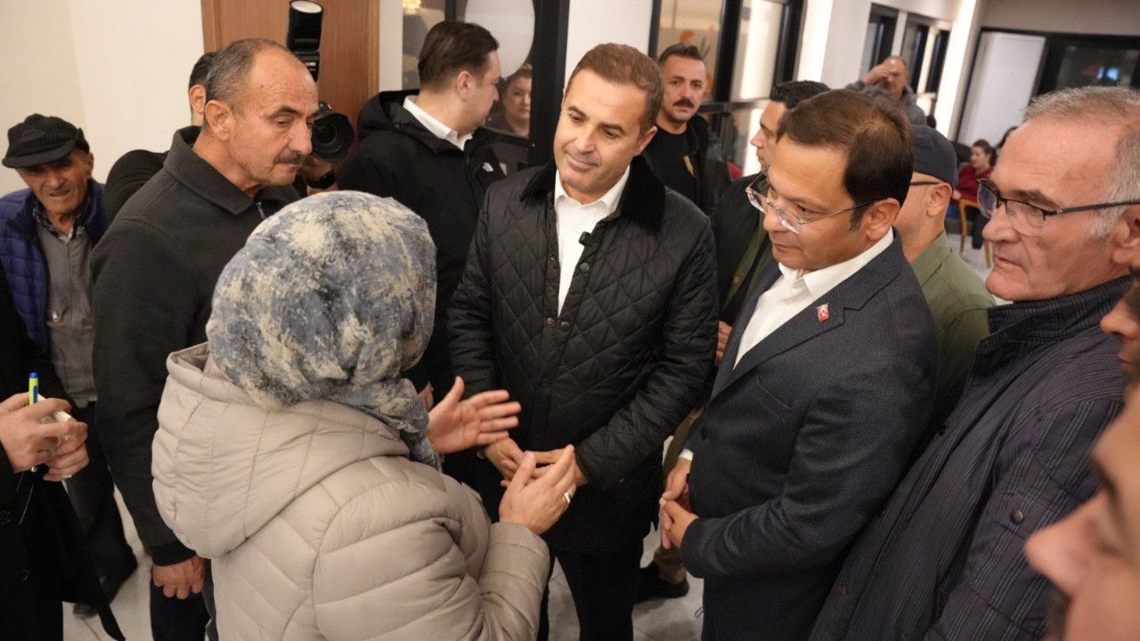Ahmet Akın'dan Sındırgı'ya moral ziyareti