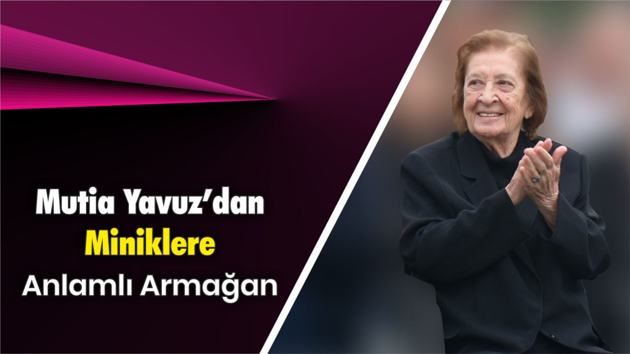 Mutia Yavuz’dan Miniklere Anlamlı Armağan