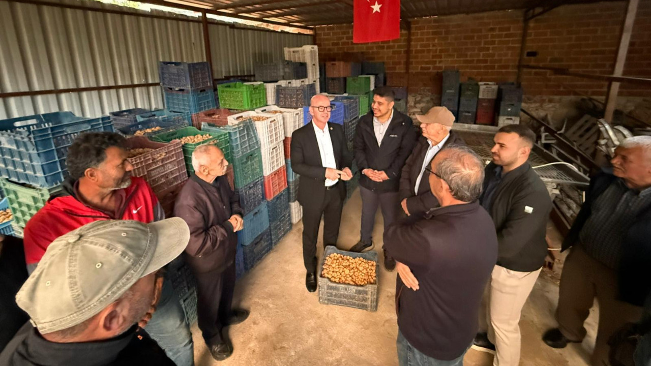 CHP’li Serkan Sarı Havran’da Üreticilerin Sorunlarını Dinledi