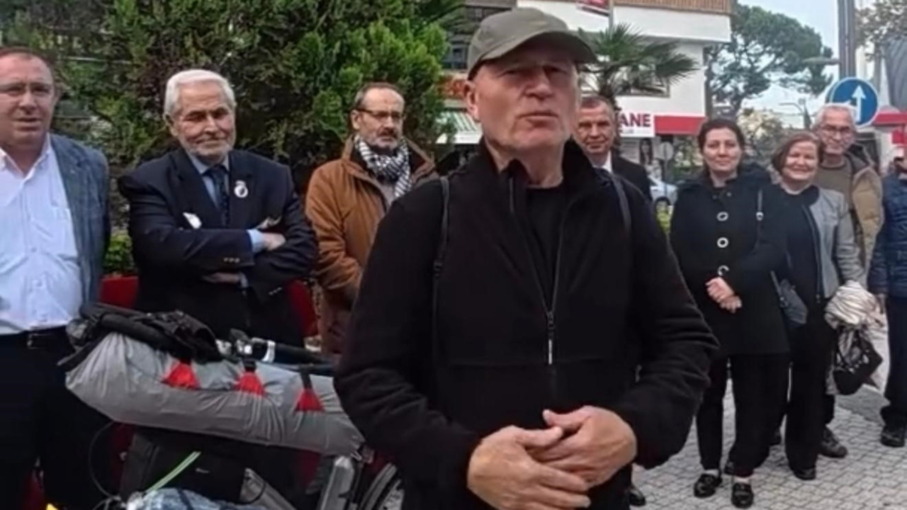 Susurluklu Şener Bisikletle Umre Yolunda