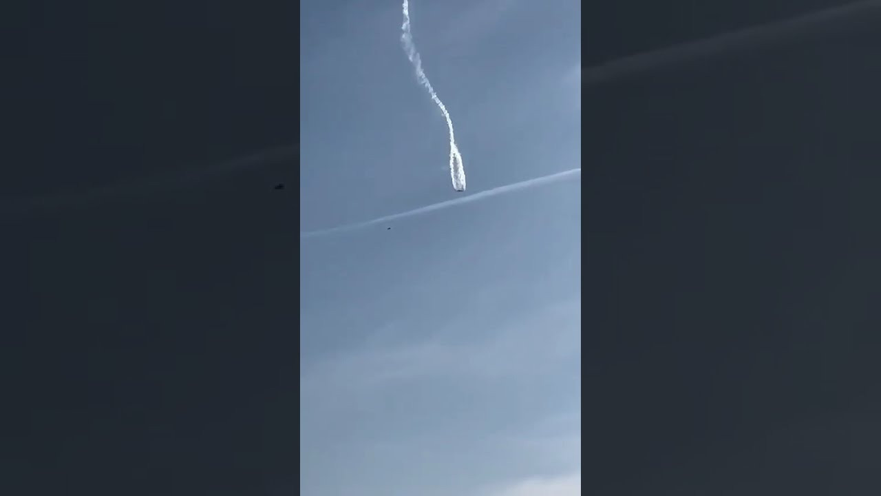 Gürcistan'a düşen C-130 kargo uçağının görüntüsü