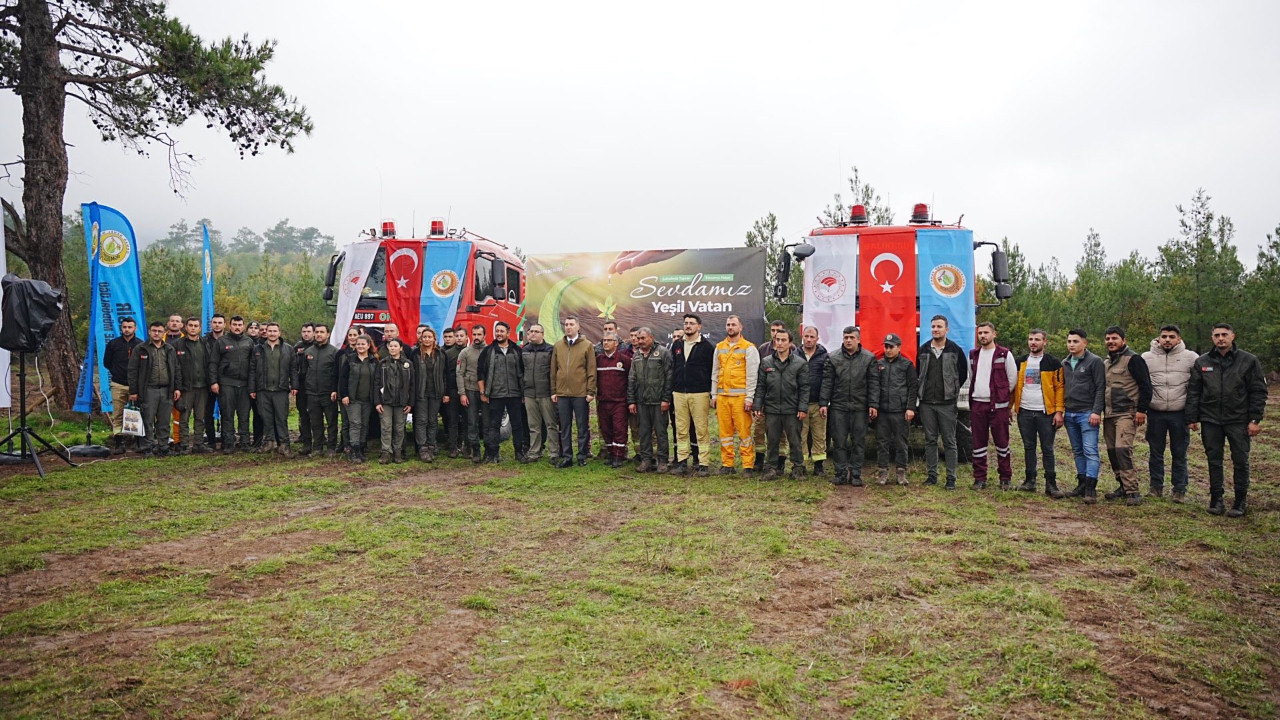 Sındırgı’da Fidanlar Toprakla Buluştu