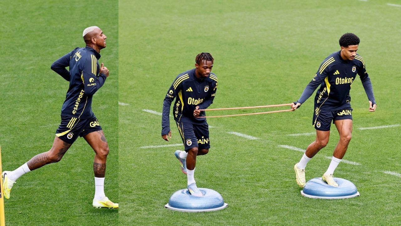 Fenerbahçe, iznin ardından çalışmalarına devam etti