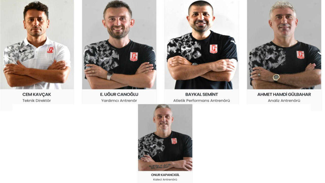Balıkesirspor’un Teknik Ekibi