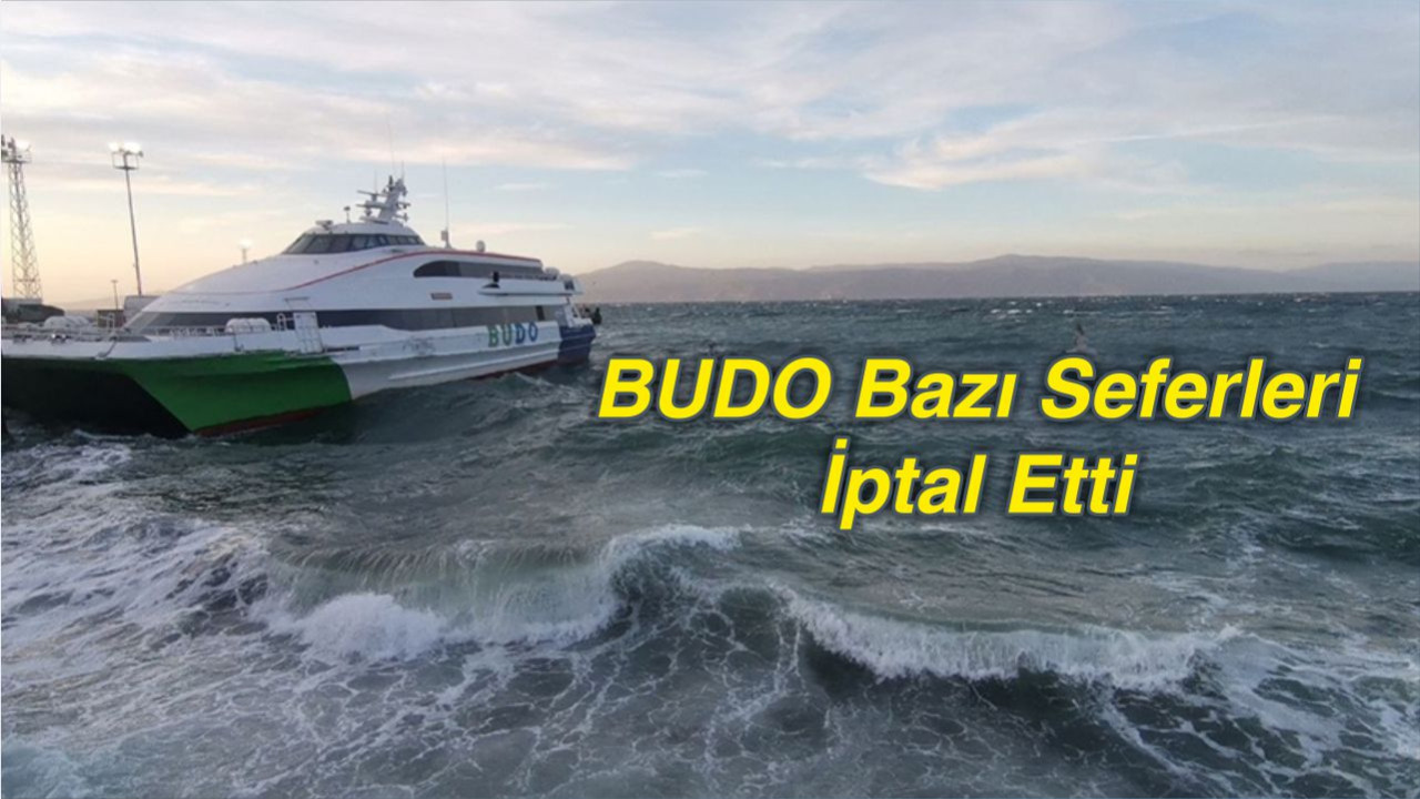 BUDO Bazı Seferleri İptal Etti