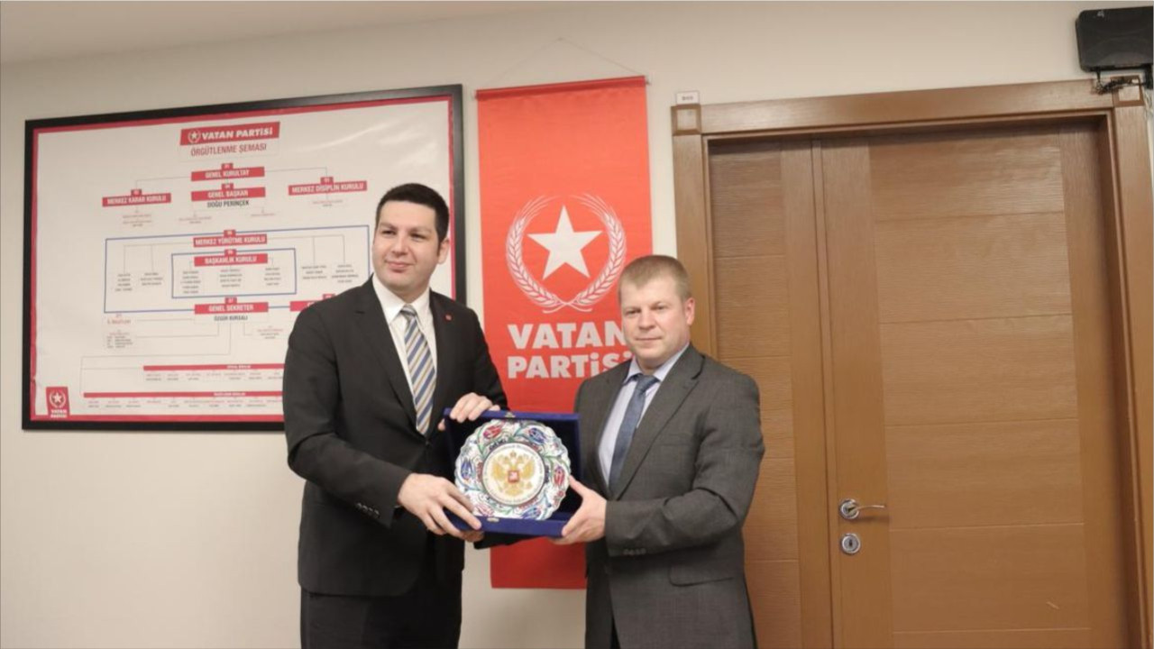 Vatan Partisi’nden Rusya ile Stratejik Görüşme
