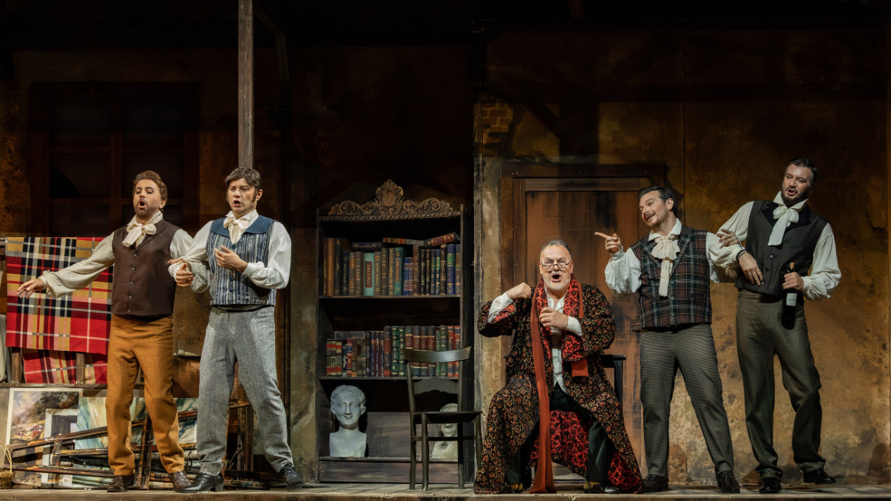 "La Boheme" eserinin prömiyeri AKM'de gerçekleştirildi