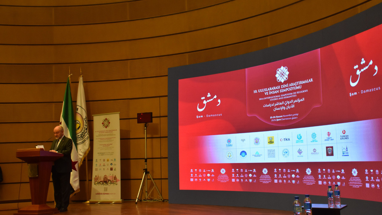 Şam'da 10. Uluslararası Dini Araştırmalar ve İnsani Sempozyumu başladı