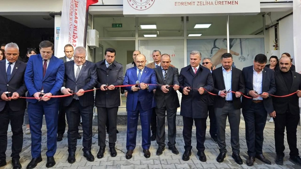 Edremit’te Yeni Aile Sağlığı Merkezi Açıldı