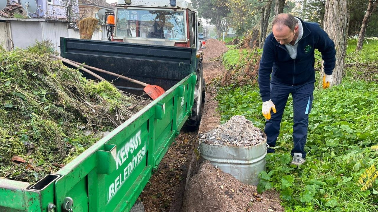 Kepsut Belediyesi Mahallelerde Yoğun Hizmet Yürüttü