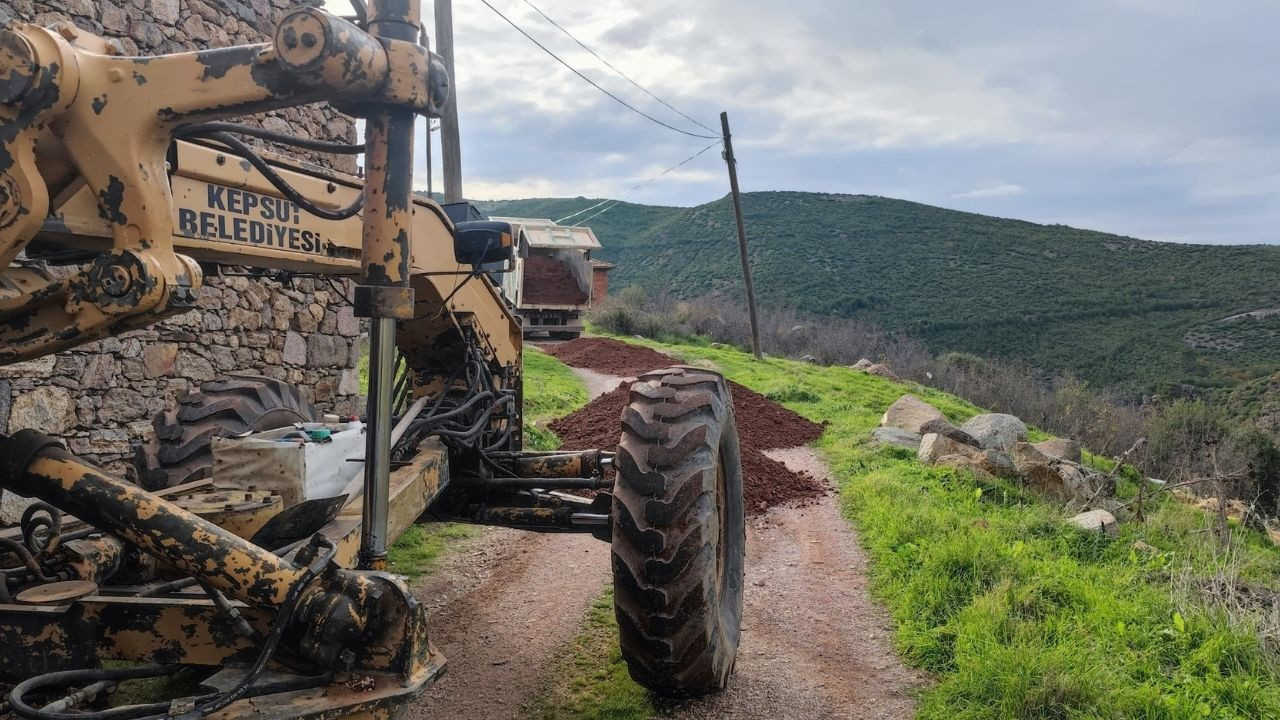 Kepsut'un 11 Mahallesinde Hizmet Seferberliği