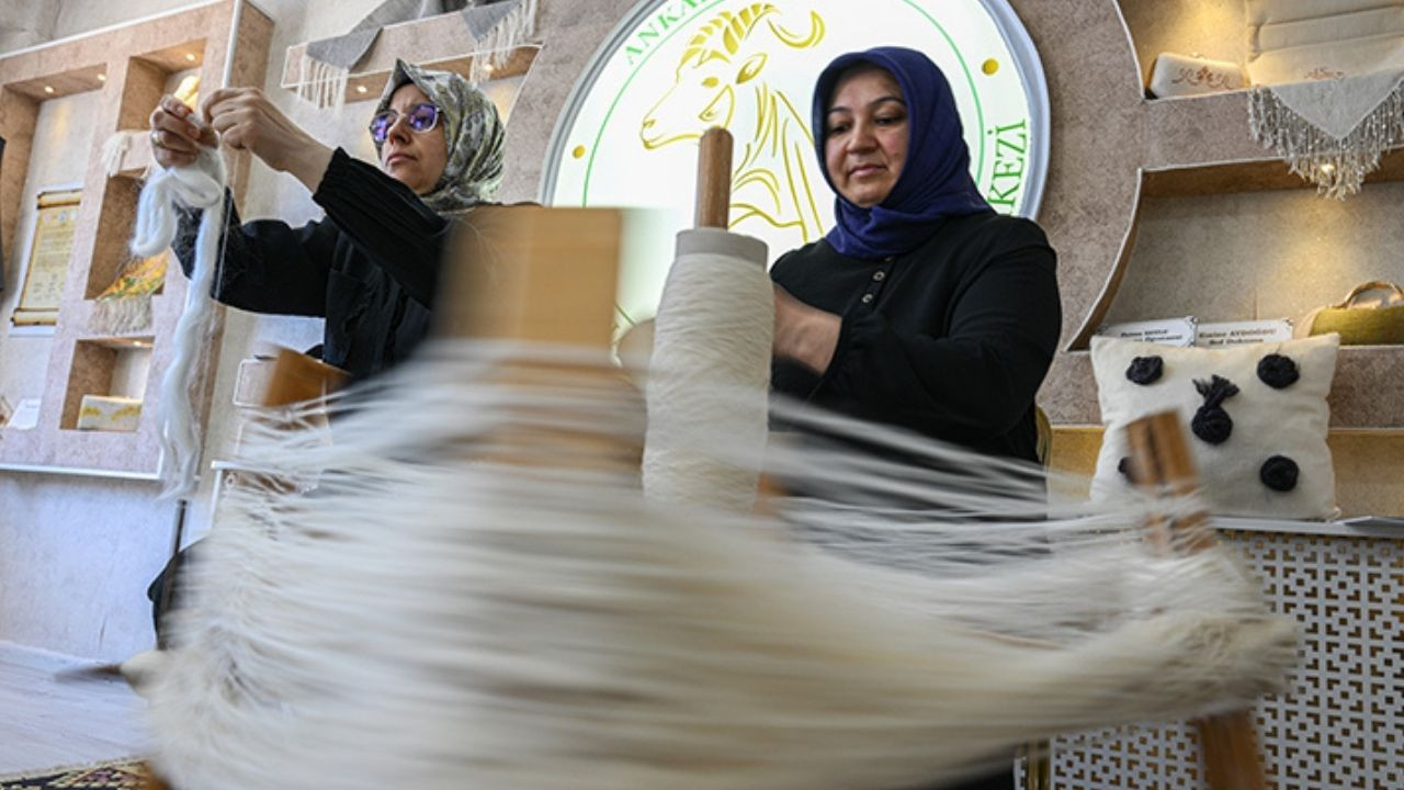 Ankara’ya Özgü Asırlık Sof Kumaşı Yeniden Hayat Buluyor