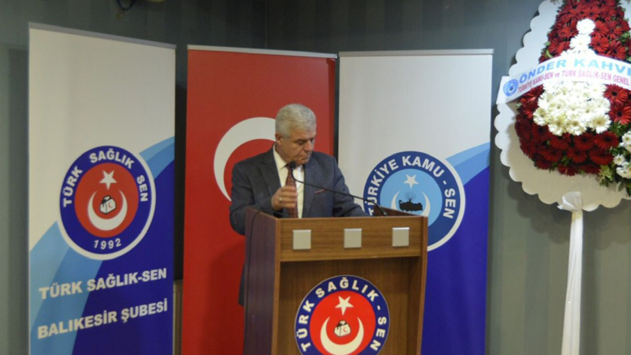 Türk Sağlık-Sen Balıkesir Şubesinde 8. Olağan Genel Kurulu yapıldı