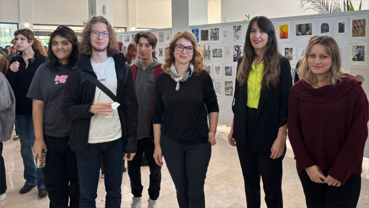 “BUMP” BAÜN Uluslararası Mail Print Sergisi Sanatseverlerle Buluşuyor