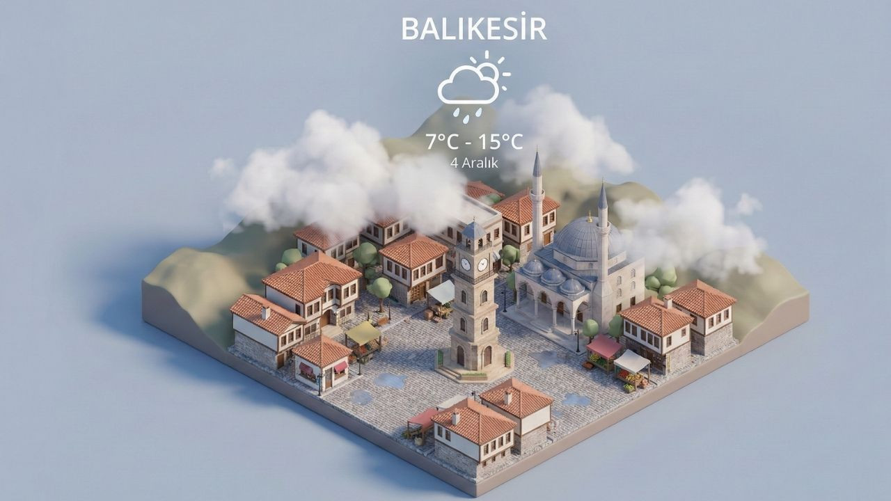 Balıkesir'de 5 gün boyunca yağış bekleniyor
